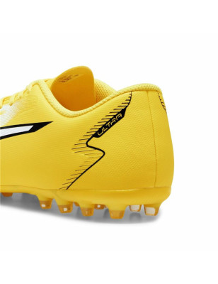 Adult's Football Boots Puma Ultra Play MG Yellow