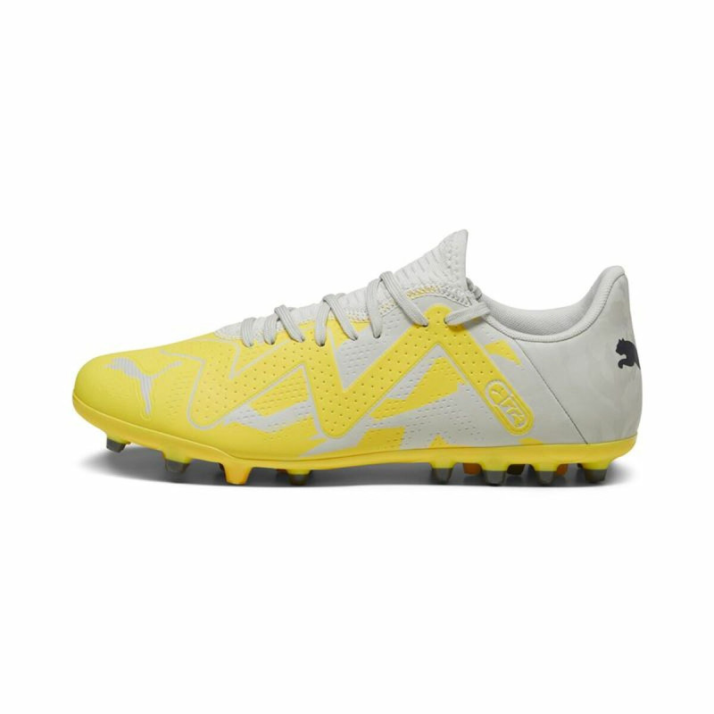 Scarpe da Calcio per Adulti Puma Future Play MG Giallo Grigio Scarpe da Calcio per Adulti Puma Future Play MG Giallo Grigio