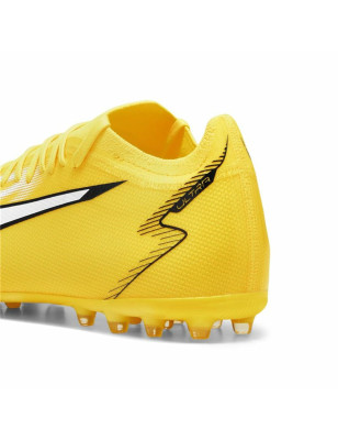 Scarpe da Calcio per Adulti Puma Ultra Match MG Giallo
