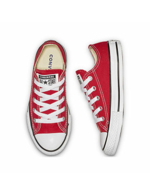 Scarpe da Tennis Casual Bambino Converse Chuck Taylor All Star Rosso