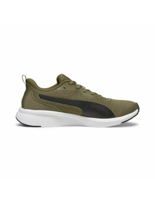 Running Shoes for Adults Puma Flyer Lite Men Olive