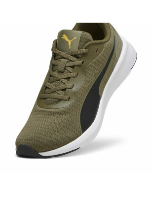 Running Shoes for Adults Puma Flyer Lite Men Olive