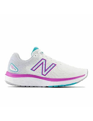 Chaussures de Running pour Adultes New Balance Fresh Foam 680v7 Blanc Femme