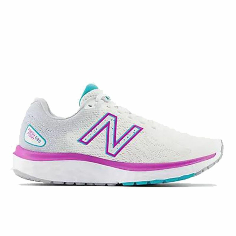 Chaussures de Running pour Adultes New Balance Fresh Foam 680v7 Blanc Femme Chaussures de Running pour Adultes New Balance Fresh Foam 680v7 Blanc Femme