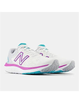Running Shoes for Adults New Balance Fresh Foam 680v7 White Lady