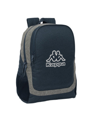 School Bag Kappa Dark navy Grey Navy Blue 32 x 44 x 16 cm