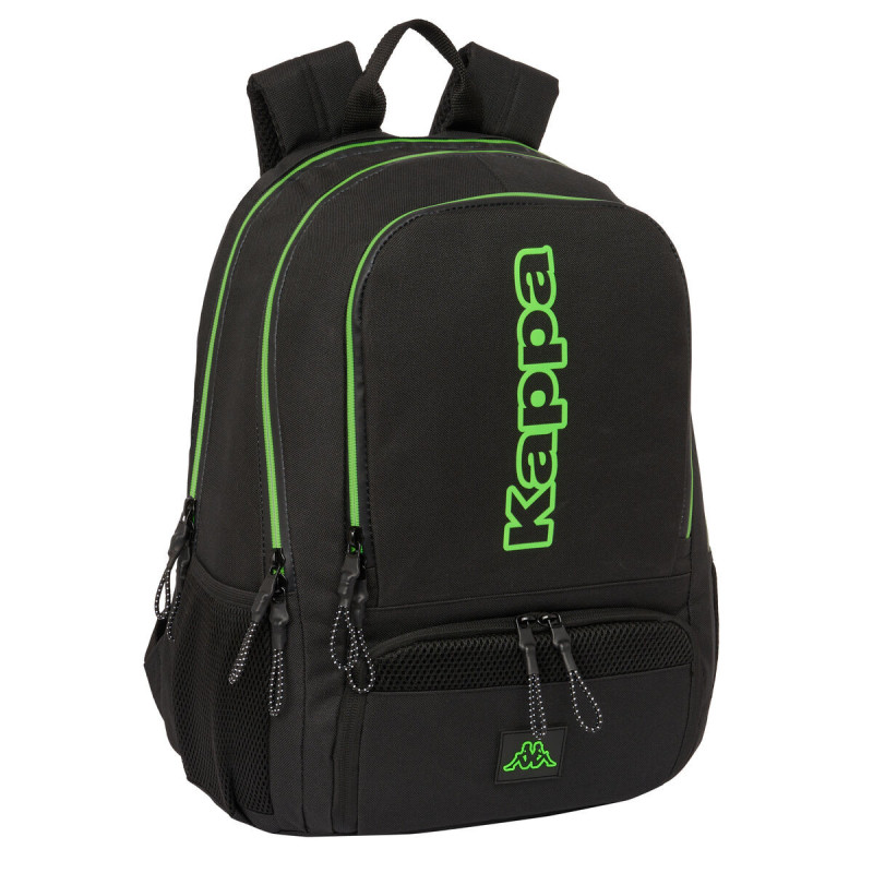 Padel backpack Kappa Black Black Padel backpack Kappa Black Black