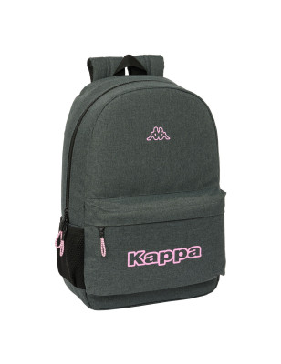 Cartable Kappa Silver pink Gris 30 x 14 x 46 cm