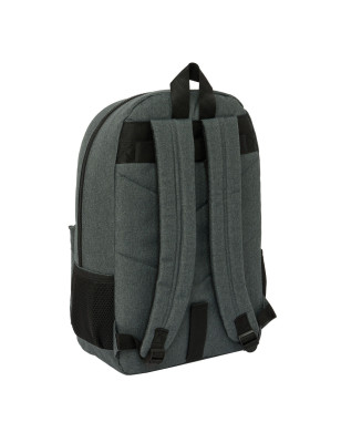 School Bag Kappa Silver pink Grey 30 x 14 x 46 cm