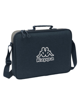 Borsa per la scuola Kappa Dark navy Grigio Blu Marino 38 x 28 x 6 cm