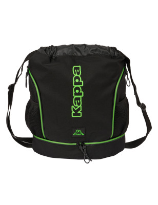 Zaino a Sacca per Bambini Kappa Black Nero 35 x 40 x 1 cm