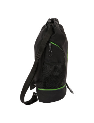 Zaino a Sacca per Bambini Kappa Black Nero 35 x 40 x 1 cm