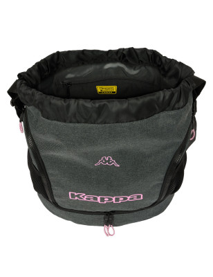 Sac à dos enfant Kappa Silver pink Gris 35 x 40 x 1 cm