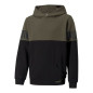Men’s Sweatshirt without Hood Puma Colorblock Green Men’s Sweatshirt without Hood Puma Colorblock Green