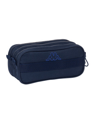 Triple Carry-all Kappa Blue night Navy Blue 21,5 x 10 x 8 cm