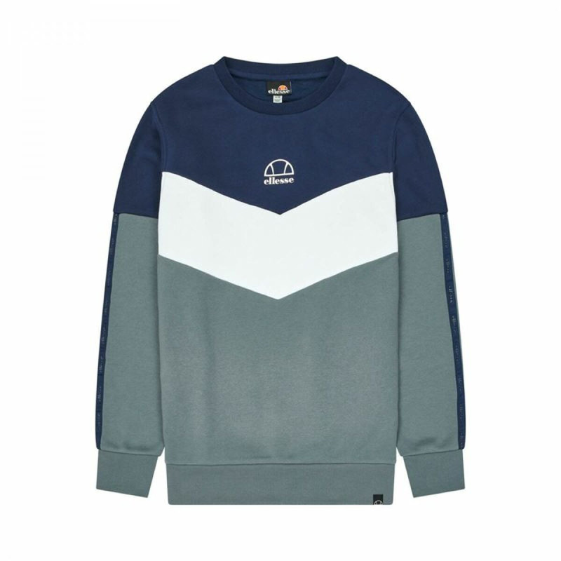 Men’s Sweatshirt without Hood Ellesse Navy Blue Men’s Sweatshirt without Hood Ellesse Navy Blue