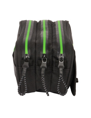 Triple Carry-all Kappa Black Black 21,5 x 10 x 8 cm