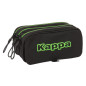 Trousse Fourre-Tout Triple Kappa Black Noir 21,5 x 10 x 8 cm Trousse Fourre-Tout Triple Kappa Black Noir 21,5 x 10 x 8 cm