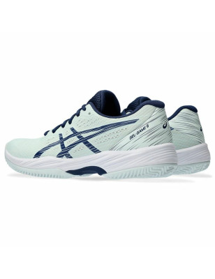 Chaussures de Tennis pour Femmes Asics Gel-Resolution 9 Clay/Oc Menthe