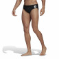 Men's Briefs Adidas Solid Black Men's Briefs Adidas Solid Black
