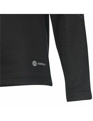 Sweat-shirt d'Entraînement pour Adultes Adidas Tiro23 Club Blanc Noir