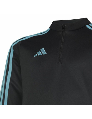 Felpa da Allenamento per Adulti Adidas Tiro23 Club Bianco Nero