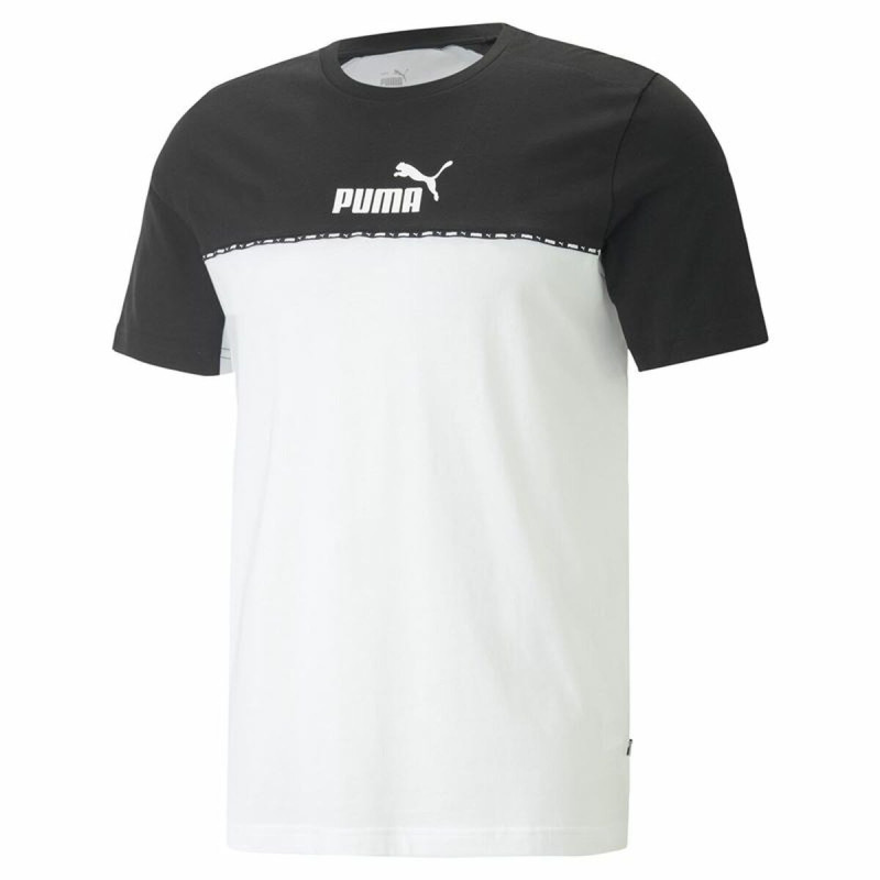 T-shirt à manches courtes homme Puma Ess Block X T-shirt à manches courtes homme Puma Ess Block X