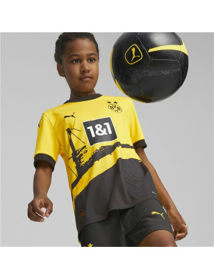 Maglia da Calcio a Maniche Corte per Bambini Puma BVB Home Jersey Replica Jr (116 cm)