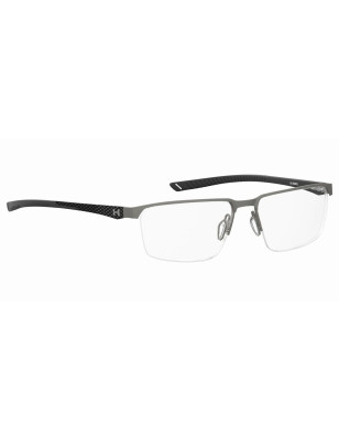 Monture de Lunettes Homme Under Armour UA-5049-G-5MOF716 Gris ø 57 mm