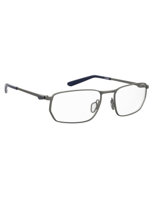 Monture de Lunettes Homme Under Armour UA-5046-G-5UVF518 Gris Ø 55 mm