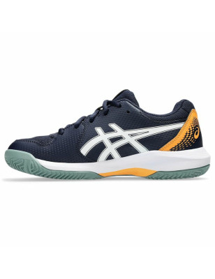 Chaussures de Padel pour Adultes Asics Gel-Dedicate 8 Padel Gs Bleu