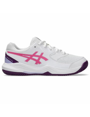 Chaussures de Padel pour Adultes Asics Gel-Dedicate 8 Blanc Rose