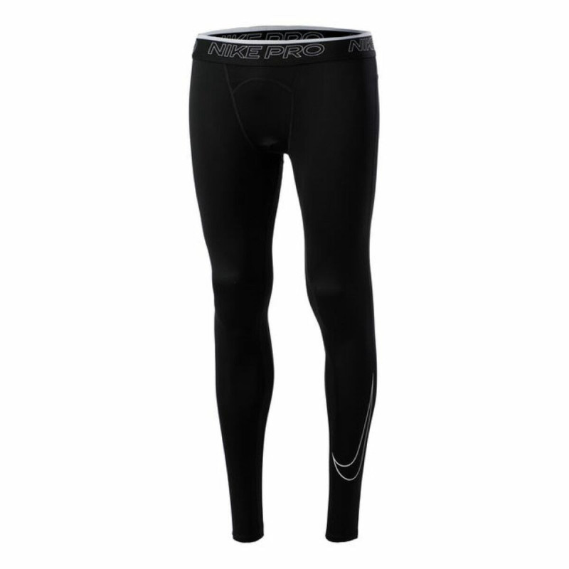 Sports Leggings for Men NP DF TIGHT Nike DD1913 010 Black Sports Leggings for Men NP DF TIGHT Nike DD1913 010 Black