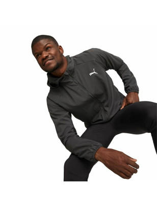 Men's Sports Jacket Puma Run Favorite Woven Black