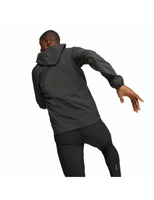 Men's Sports Jacket Puma Run Favorite Woven Black