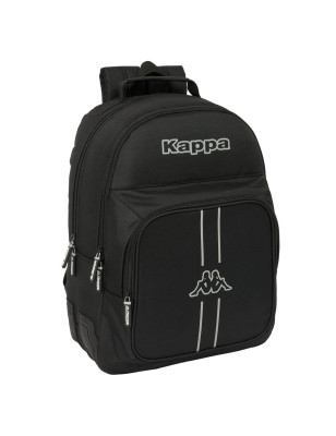 Cartable Kappa Dark Noir 32 x 42 x 15 cm