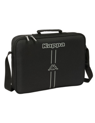 Cartable Kappa Dark Noir 38 x 28 x 6 cm