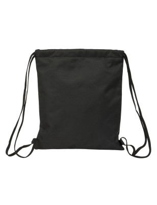 Zainetto con Cordini Kappa Dark Nero 35 x 40 x 1 cm