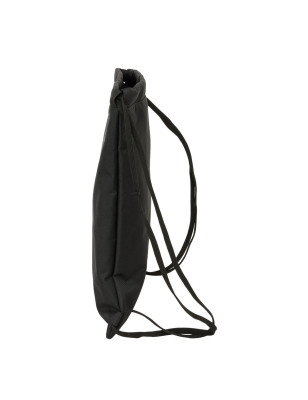 Backpack with Strings Kappa Dark Black 35 x 40 x 1 cm