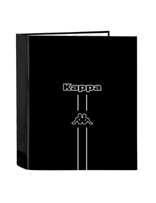 Ring binder Kappa Dark Black A4 27 x 33 x 6 cm
