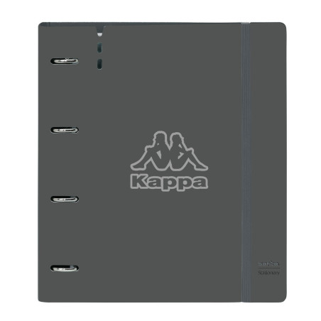 Raccoglitore ad anelli Kappa Dark Nero 27 X 32 X 4 cm