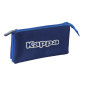 Trousse Fourre-Tout Triple Kappa Rain Blue marine 22 x 12 x 3 cm Trousse Fourre-Tout Triple Kappa Rain Blue marine 22 x 12 x 3 cm