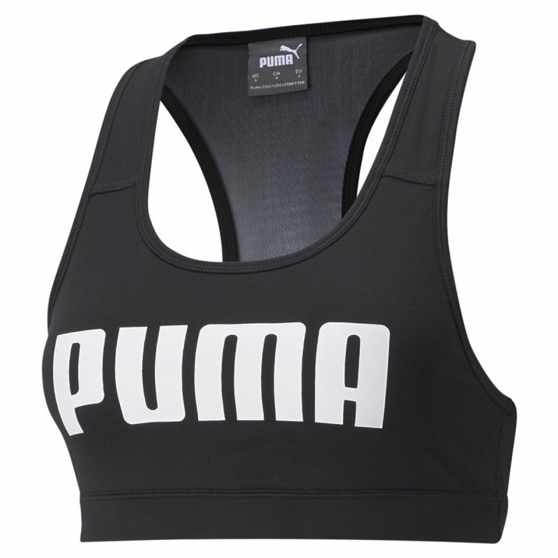Reggiseno Sportivo Puma Mid Impact 4Keeps Nero Reggiseno Sportivo Puma Mid Impact 4Keeps Nero