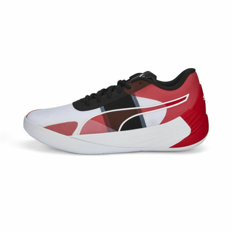 Chaussures de Basket-Ball pour Adultes Puma Fusion Nitro Team Blanc Homme Chaussures de Basket-Ball pour Adultes Puma Fusion Nitro Team Blanc Homme
