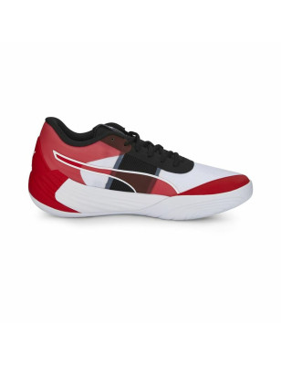 Chaussures de Basket-Ball pour Adultes Puma Fusion Nitro Team Blanc Homme