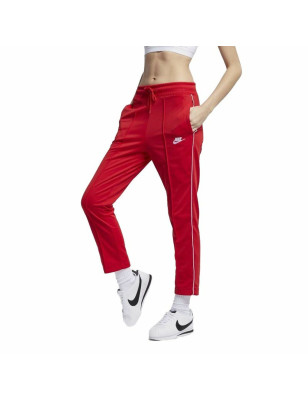 Pantalon de Survêtement pour Adultes Nike Sportswear Heritage Femme Rouge carmin
