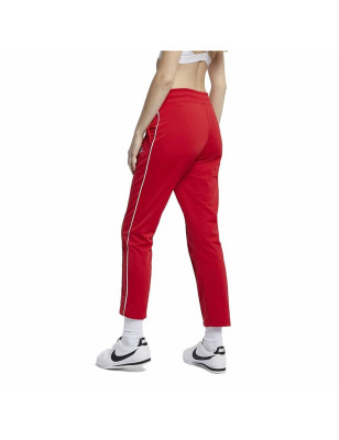Pantalon de Survêtement pour Adultes Nike Sportswear Heritage Femme Rouge carmin