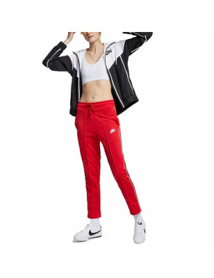 Adult's Tracksuit Bottoms Nike Sportswear Heritage Lady Crimson Red