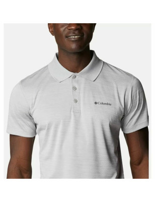 Men’s Short Sleeve Polo Shirt Columbia Zero Rules™ Grey