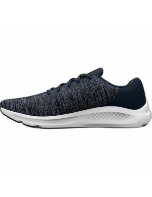 Chaussures de Running pour Adultes Under Armour Charged Noir Gris Homme
